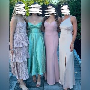 Jenny Yoo Bridesmaid Dress Reese - Whipped Apricot - size 6